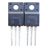 Transistor 17n80c3 - Spa17n80c3 - 17n80 (2 Peças)