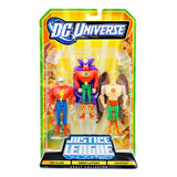 Dc Justice League Unlimited Flash Green Lantern & Hawkman