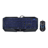 Mouse E Teclado Gamer Usb, Abnt2, Mouse Led Rgb - Hp Gk1100