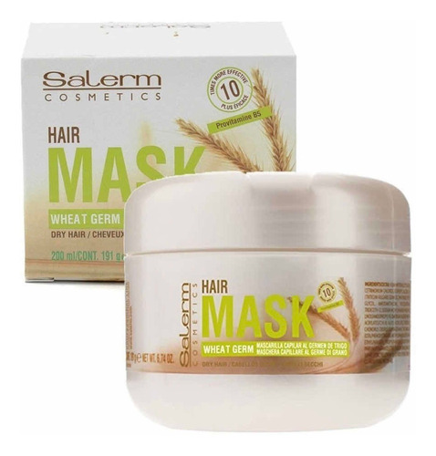 Salerm Mask Germen De Trigo 200ml Mascarilla Reparación 