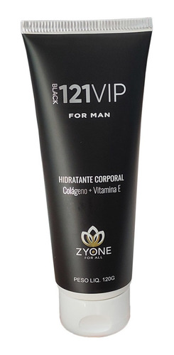 Hidratante Corporal Masculino Perfume 121 Vip Black Zyone