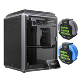 Impresora 3d Creality K1 600mm/s + 2 Filamentos Pla