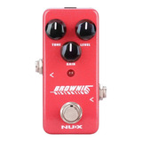 Pedal De Distorción Para Guitarra Nux Nds-2 Brownie 