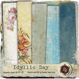 Colecc Idyllic Day  Scrapbooking X6 D' Arteche Crafts