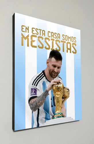 Cuadros Messi Varios Modelos 40x30 - Argentina Mundial