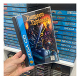 Dungeon Explorer Sega Cd Jogo 100% Original Completo Raro