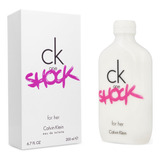 Ck One Shock 200 Ml Edt Spray - Dama
