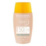 Protector Bioderma Photoderm Nude Touch Natural Spf 50, 40ml