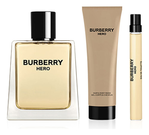 Set Perfume Hombre Burberry Hero Edt 100 Ml