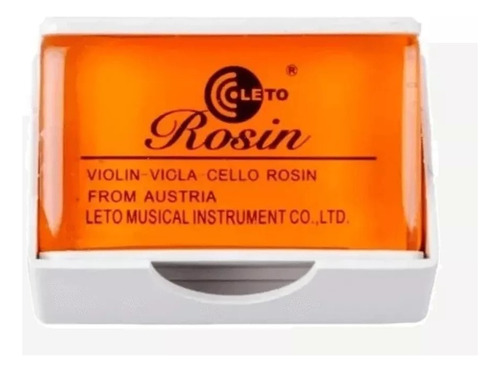 Lote De 2 Brea Resina Violín Viola Cello Rosin Austria