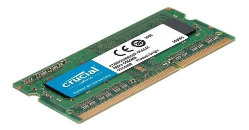 Memoria Ram Color Verde 16gb 2 Crucial Ct2kit102464bf160b