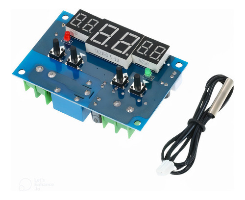 Sensor Termostato Digital W1401 Prog Display Comp Arduino