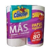 Papel Higienico Bolson 40u. 80mts C/u El Coloso (cod. 6318)