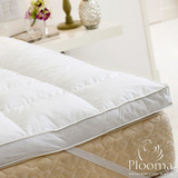 Pillow Top Plooma Queen 80% Penas 20% Plumas De Ganso Nomite