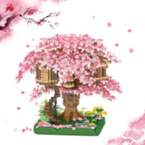 Juego De Bloques De Construcción Para Niños De Árbol Sakura