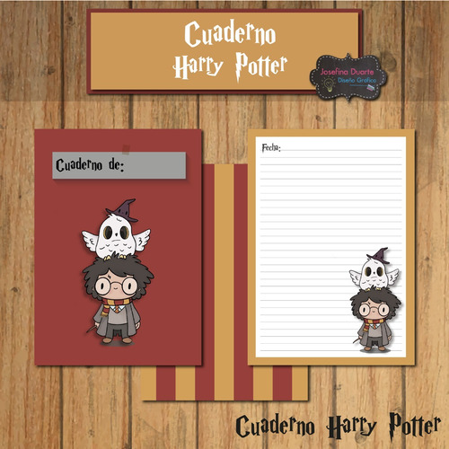 Cuaderno Harry Potter Diario Intimo Digital