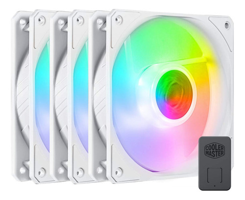 Combo Fan Cooler Master Sickleflow 120 White Argb 3 En 1