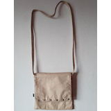 Cartera Cruzada ''cross Body'' - Bandolera Crema / Beige