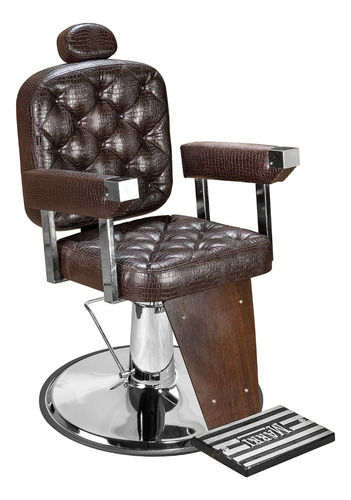 Cadeira Cabeleireiro Barbeiro Luxo Reclinável Pronta Entrega