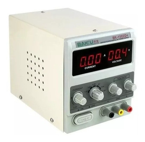 Fuente Regulada Variable Baku 1502 Dd 0 - 15v / 2 Amps