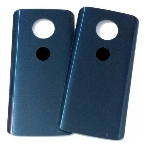 Tapa Trasera Para Moto G6 Plus Azul Indigo 