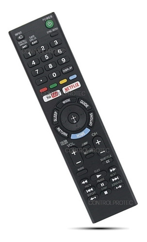 Control Remoto Para Rmt-tx300b Smart Sony Netflix You Tube
