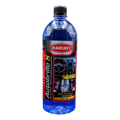 Autobrillo S Azul Margrey 1 Litro Abrillantador De Plásticos | Envío gratis