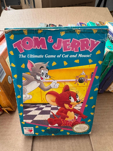 Nintendo Nes - Caja Para Tom And Jerry-!!!