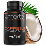 Pildoras De Cafeina De 200 Mg R Aceite Mct De 100% Cocos + 1