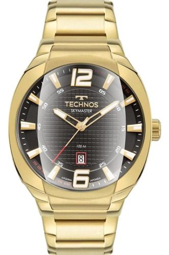 Relógio Technos Masculino 2115mwl/1p Aço Dourado