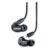 Auricular In Ear Shure Se215 Dybk+uni Intraural Aonic 215 Bl