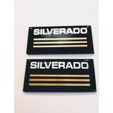 Par Emblemas Laterales Chevrolet Silverado 1984 - 1998