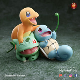 Archivo Stl Impresión 3d - Pokemon - Starter Pack Diorama