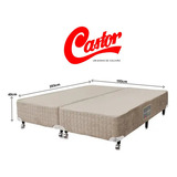 Base Box King Size Castor Premium 193x203 - Resistente 