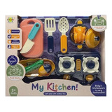 Cozinha Infantil Brinquedo Casinha Utensílios Panela Fogão 