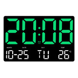 . Reloj De Mesa Digital Reloj De Pared Con Pantalla Led Para