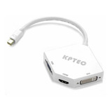 Kptec Adaptador De Mini Displayport (thunderbolt) A Hdmi Dvi