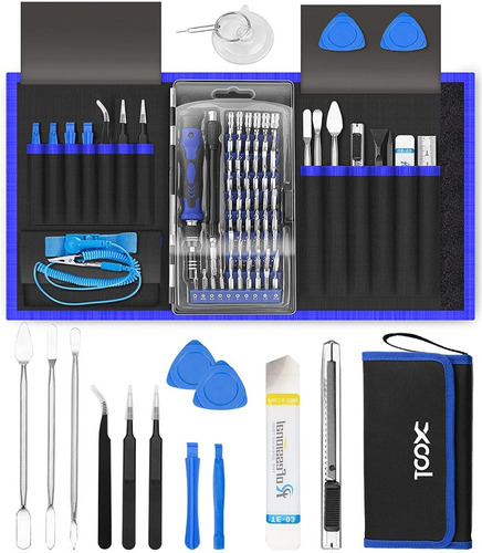 Kit Destornillador Herramientas 80 En 1 Xool Pc Smartphone