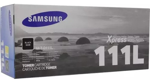 Cartucho De Tóner Hp Samsung 111l Su803a Mlt-d111l Negro