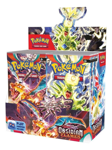 Pokémon Tcg - Scarlet & Violet - Obsidian Flames Booster Display Box (36 Packs)