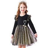 Vestido De Larga Para Bebe Para Fiesta Y Casual 10-16 Años