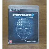 Payday 2 Safecracker Edition Ps3 Mídia Física Usado Nf 