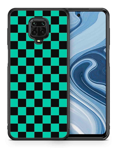 Funda Xiaomi Redmi Demon Slayer Tanjiro Patrón Tpu Uso Rudo