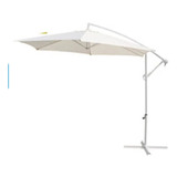 Sombrilla Lateral Banana Colgante 3m Jardin Bar Pileta Gazeb