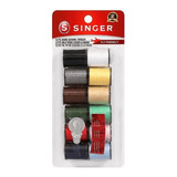 Pack 12 Hilos Singer De Coser A Mano + Agujas Y Enhebrador