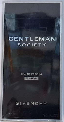 Perfume Gentleman Society Edparfum Extreme Givenchy X 100ml