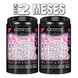 2 Colagenos Hidroliz Beauty Resveratrol Q10 Vit C E Genetic