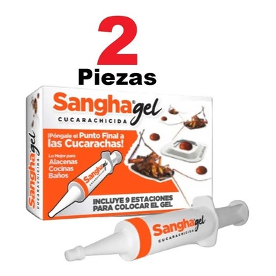 Veneno Mata Cucarachas Sangha Gel Cucarachicida Dos Jeringas