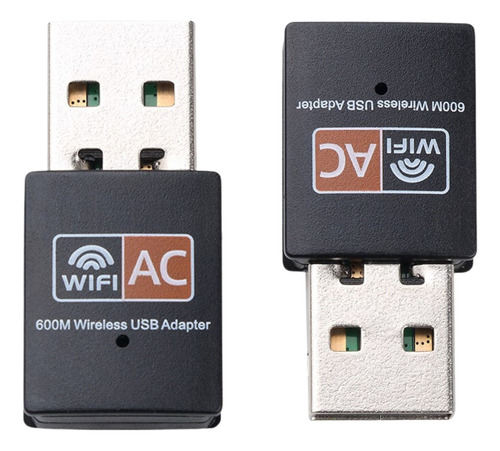 Adaptador Receptor Wi-fi Usb 5ghz Dual Band Ate 600mbps