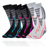 Pack X3 Medias Sox Ski Snowboard Tecnologia In-flex Frio